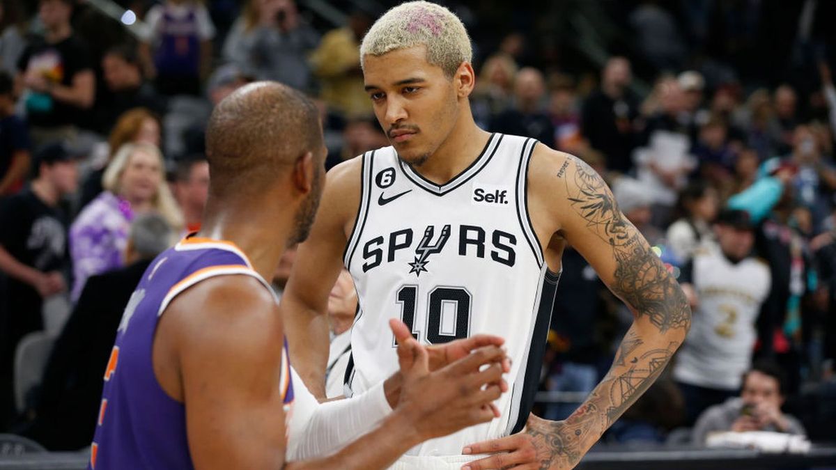 Getty Images / Ronald Cortes / Na zdjęciu: Jeremy Sochan