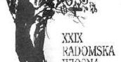 XXIX Radomska Wiosna Literacka