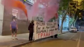 Protesty na MŚ. "Nie jesteście tu mile widziani"