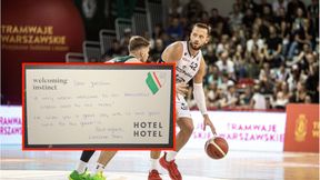 Legia poleciała do Portugalii. Taką kartkę znaleziono w hotelu