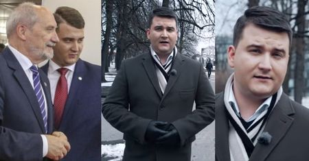 Misiewicz komplementuje Macierewicza: "Miałem najlepszego nauczyciela. O trzeciej nad ranem ćwiczy skoki do wody, PODZIWIAM GO!"