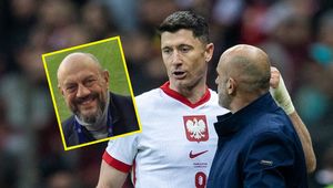 Laskowski znów skradł show. "Zaczepił" Probierza i Lewandowskiego?