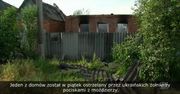 Pokłosie starć w Słowiańsku; domy zniszczone przez ostrzał