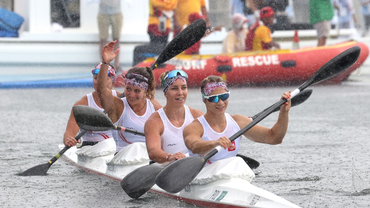 Zdjęcie okładkowe artykułu: Getty Images / Phil Walter / Na zdjęciu: polska czwórka z kajakarstwa