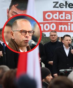Pikieta Konfederacji. Szczerba: to są zdrajcy