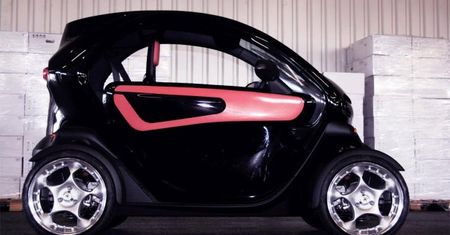 Elia poprawia elektryczne Renault – Elia Twizy (2012)