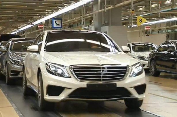 Nowy Mercedes-Benz S63 AMG ujawniony na filmie z fabryki [wideo]