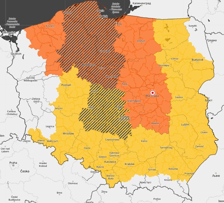 IMGW wydał ostrzeżenia przed śnieżycami i marznącymi opadami
