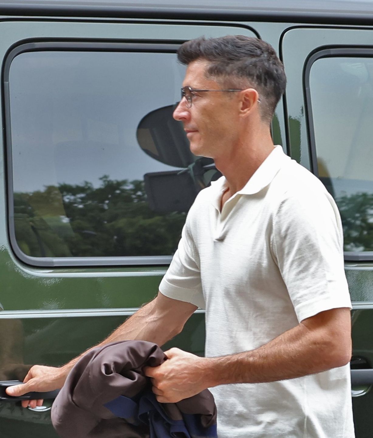 Anna i Robert Lewandowscy "przyłapani" na mieście 