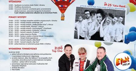 Europejskie Dni Dobrosąsiedztwa w Kryłowie 2019. Gwiazdą wieczoru zespół Top One