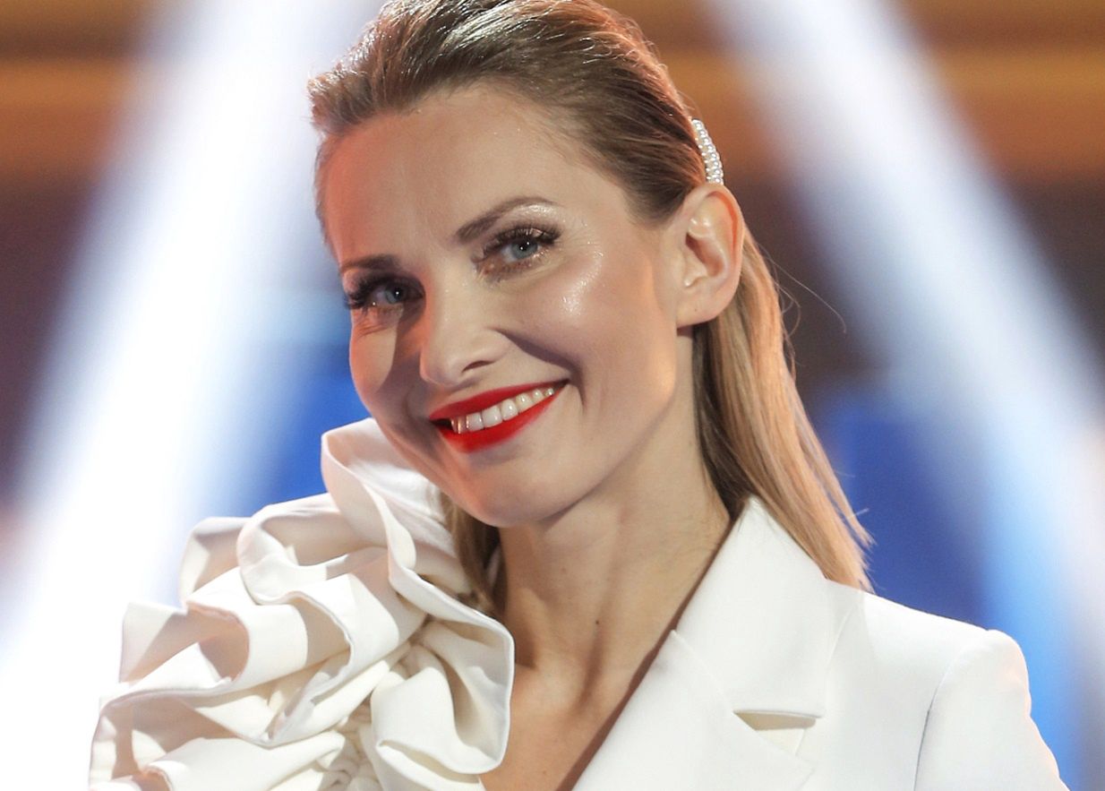 Joanna Moro poszła morsować