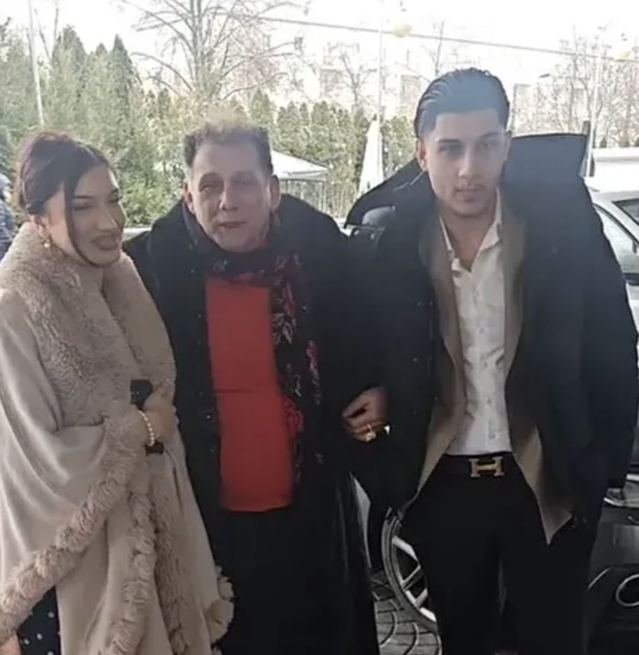 Bogdan Trojanek z Viki Gabor i jej wybrankiem