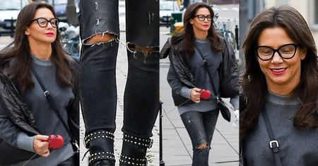 #TRENDY: Kinga Rusin w puchowej kamizelce