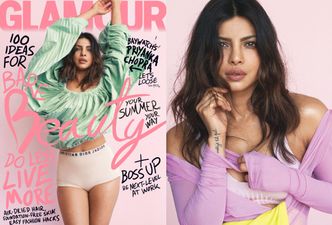 Naturalna Priyanka Chopra pozuje w majtkach Diora