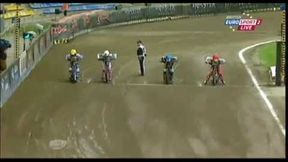 Upadek Nickiego Pedersena w GP Polski 2013