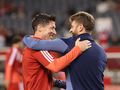 Wyjątkowe spotkanie. Zobacz, z kim wyściskał się Lewandowski