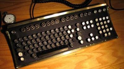 Klawiatura w stylu retro 1