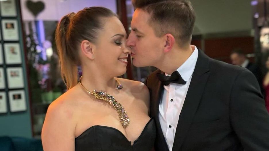 Arkadiusz Myrcha i Kinga Gajewska