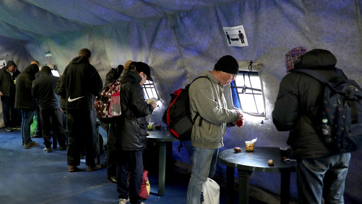 Liczba bezdomnych w Moskwie w ciągu ostatniego roku znacznie wzrosła