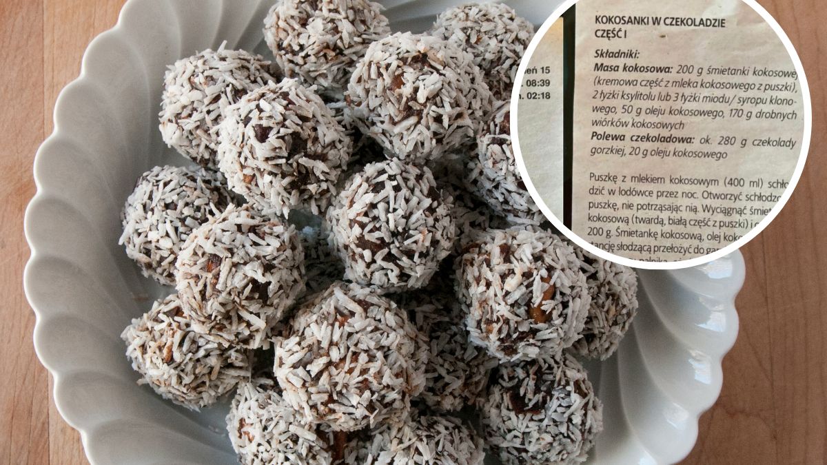 Kokosanki w czekoladzie - Pyszności