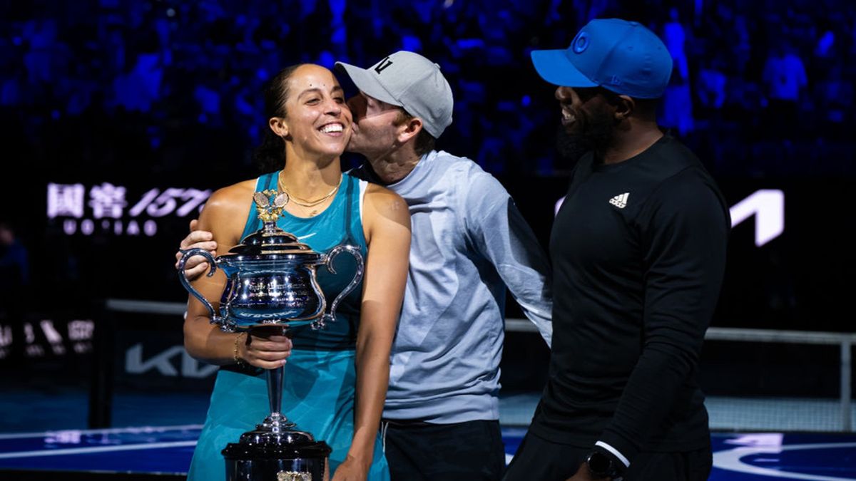 Getty Images / Robert Prange / Na zdjęciu: Madison Keys i Bjorn Fratangelo