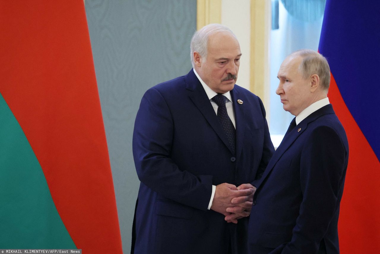 Alexander Lukashenko and Vladimir Putin