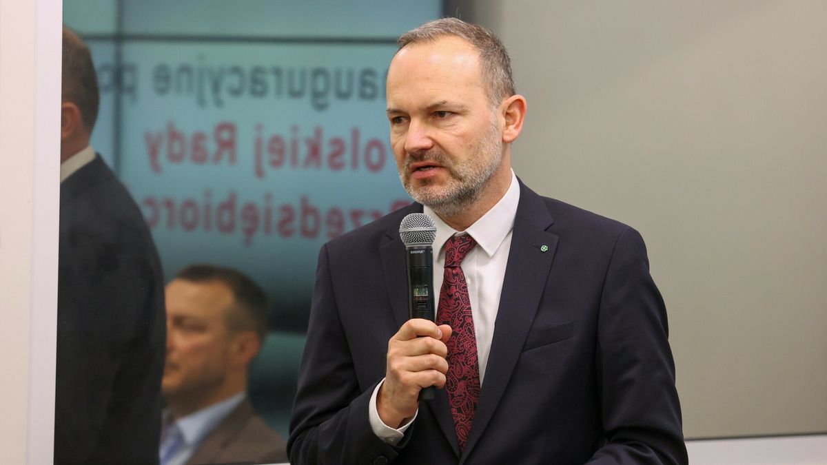 Minister Rozwoju i Technologii Krzysztof Hetman