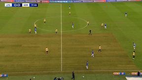 Oto murawa na stadionie w Poznaniu. Aż przykro było patrzeć