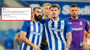 Kuriozalny wpis rywala Lecha niesie się po sieci. "Pracuję na wieczorną zmianę"