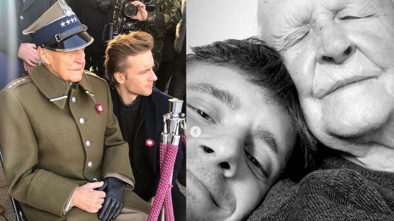 Maciej Musiał żegna dziadka