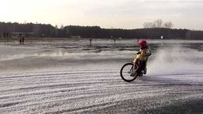 Piotr Pawlicki podczas Gali Lodowej w Rydzynie