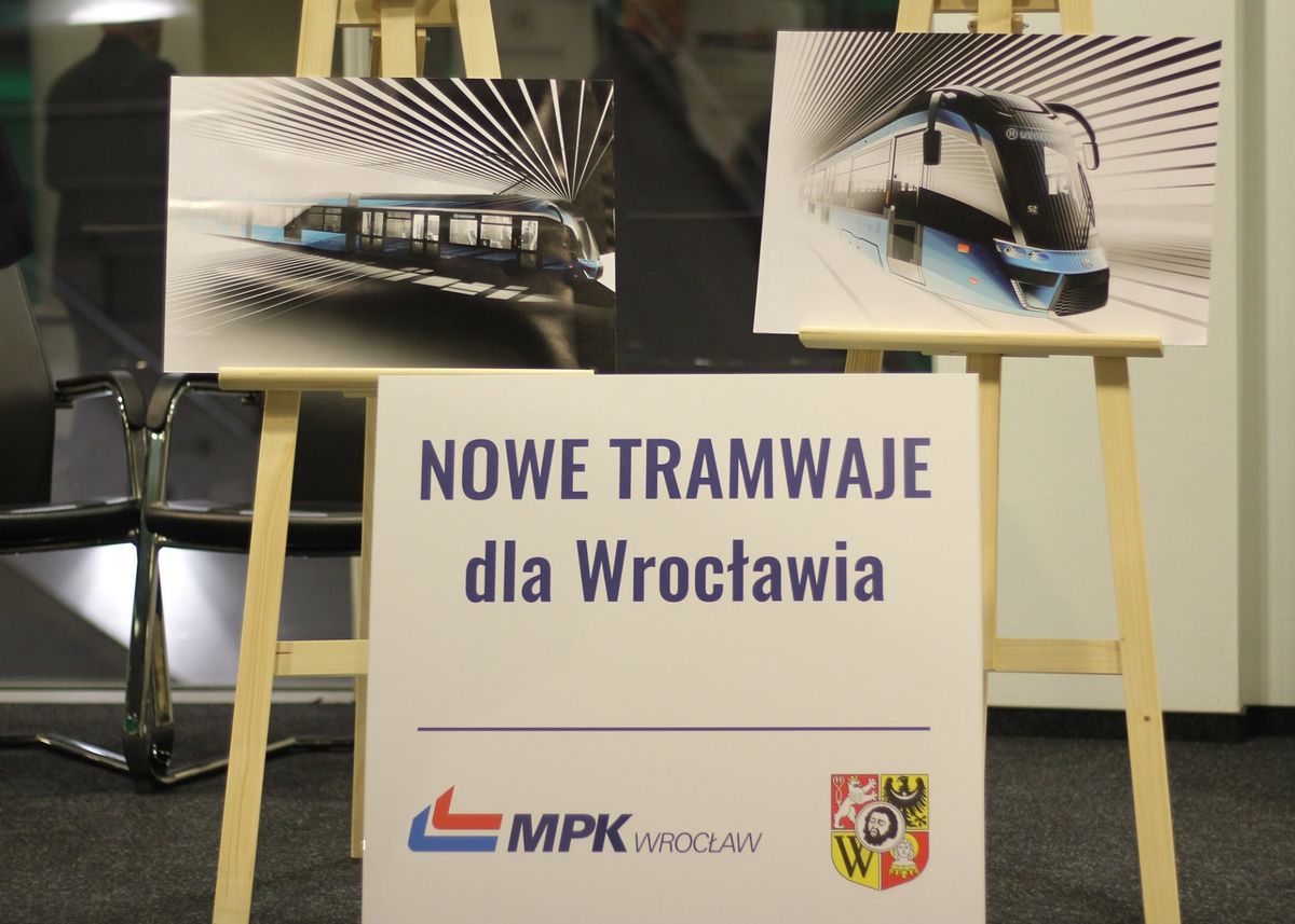 Wrocław. Umowa na nowe tramwaje podpisana. Pierwszy dotrze w ciągu dwóch lat