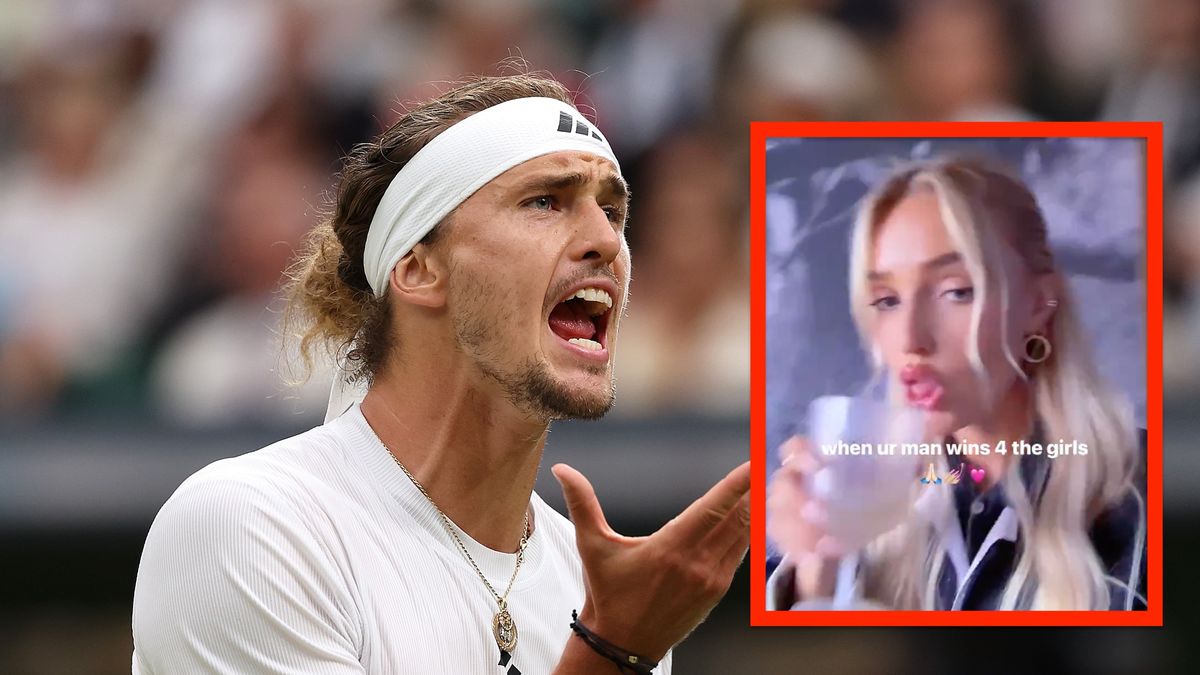 Zdjęcie okładkowe artykułu: Getty Images / Julian Finney/Getty Images oraz x.com/gasparlanca / Na linii Alexander Zverev - Morgan Riddle (małe zdjęcie) zaiskrzyło!