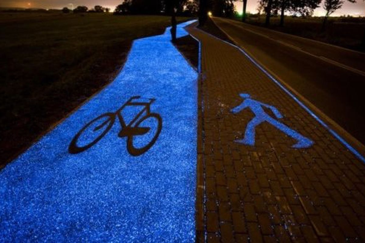 Świecące ścieżki rowerowe w Warszawie? Projekt robi wrażenie