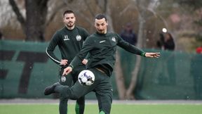 Zlatan Ibrahimović znów trenował z Hammarby. "Krótki atak kaszlu i potężne strzały"