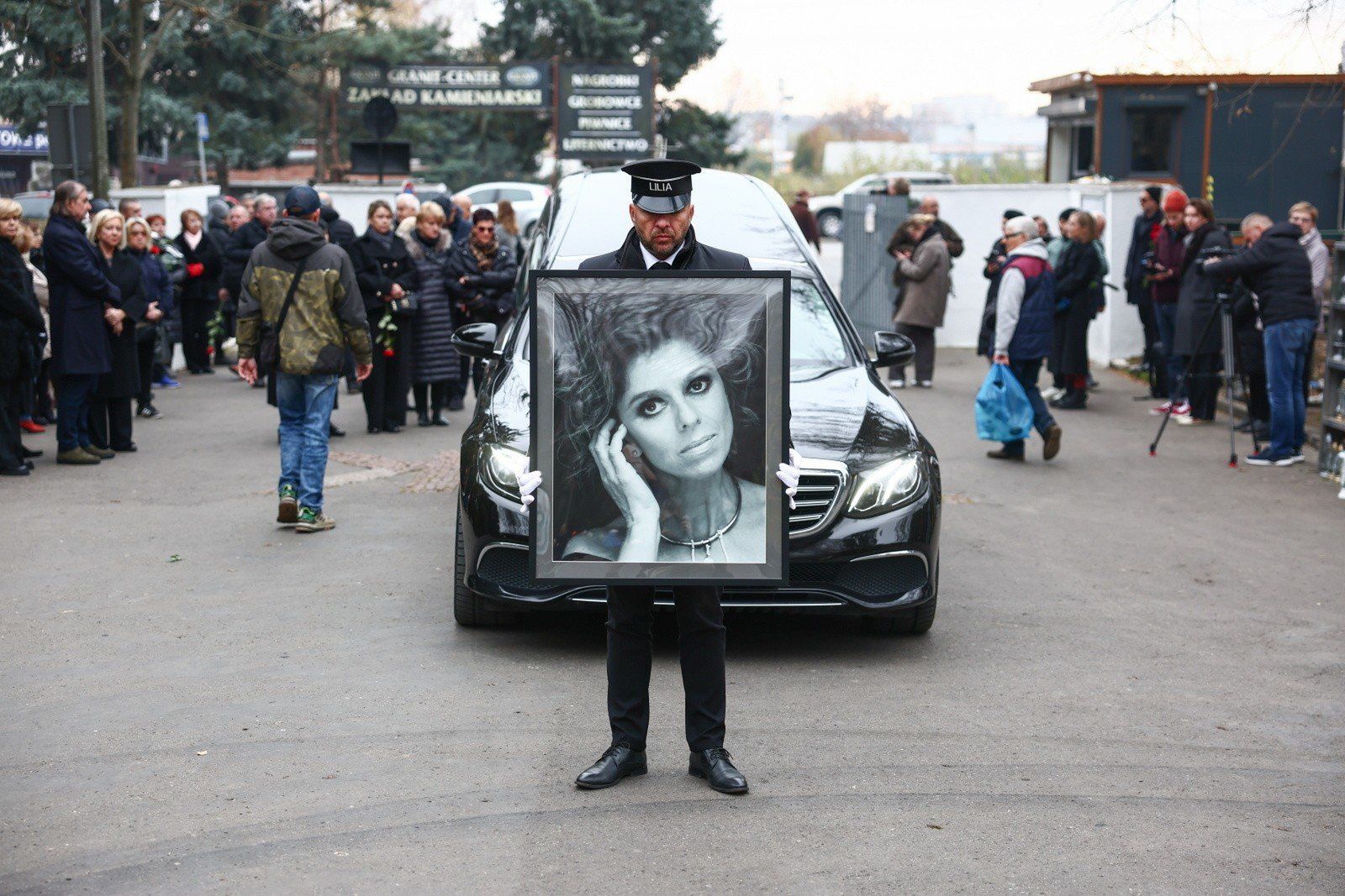 Uroczystości pogrzebowe aktorki Elżbiety Zającówny