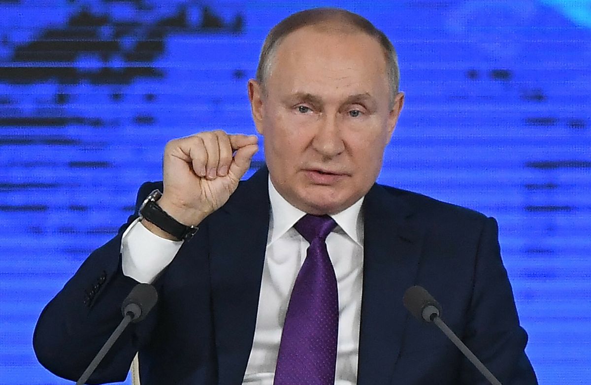Konferencja prasowa prezydenta Federacji Rosyjskiej Władimira Putina 
