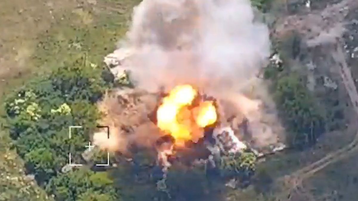 Ukraińcy pokazali film ze zniszczenia ważnych rosyjskich maszyn