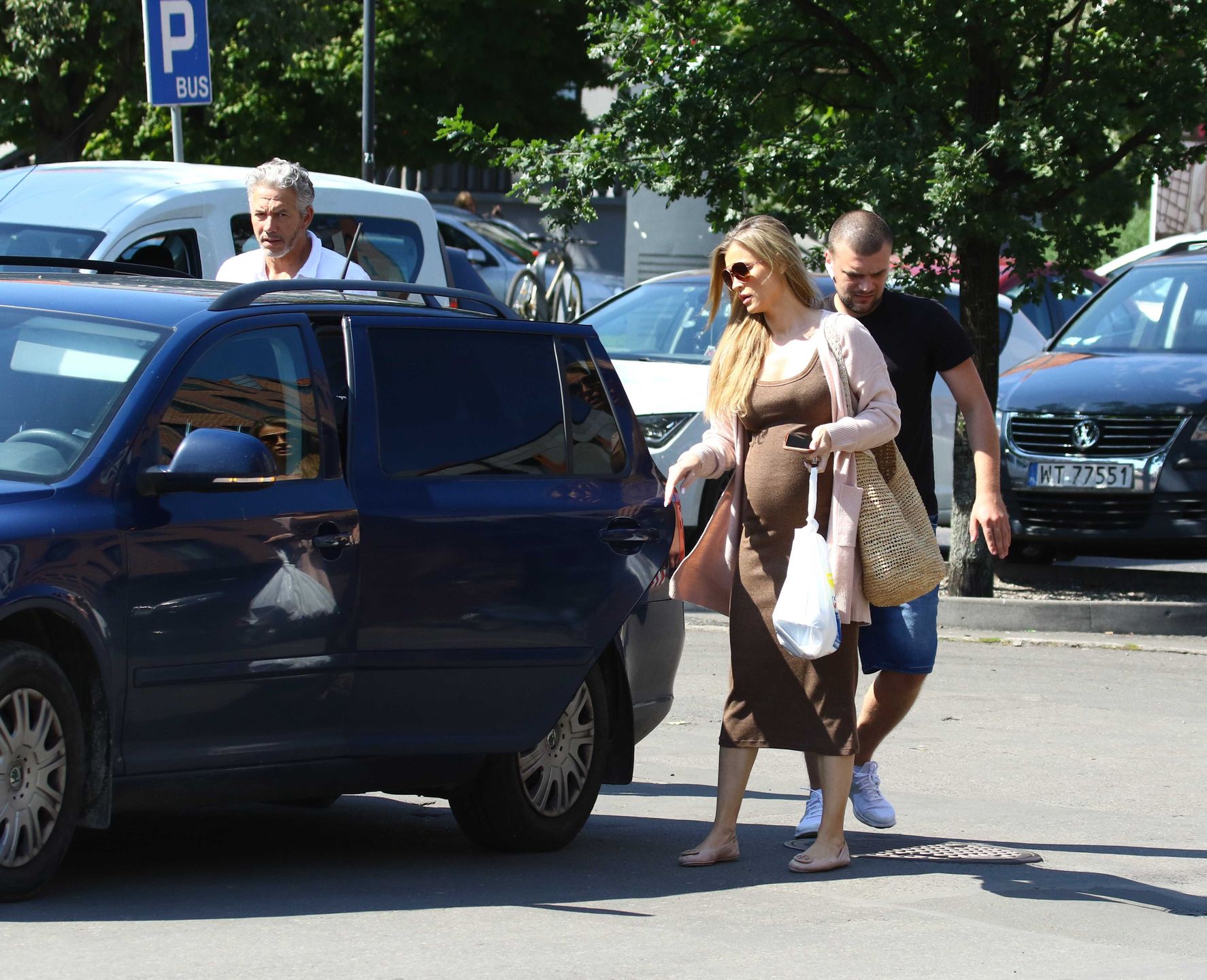 Ciężarna Joanna Krupa i Douglas Nunes w Gdańsku