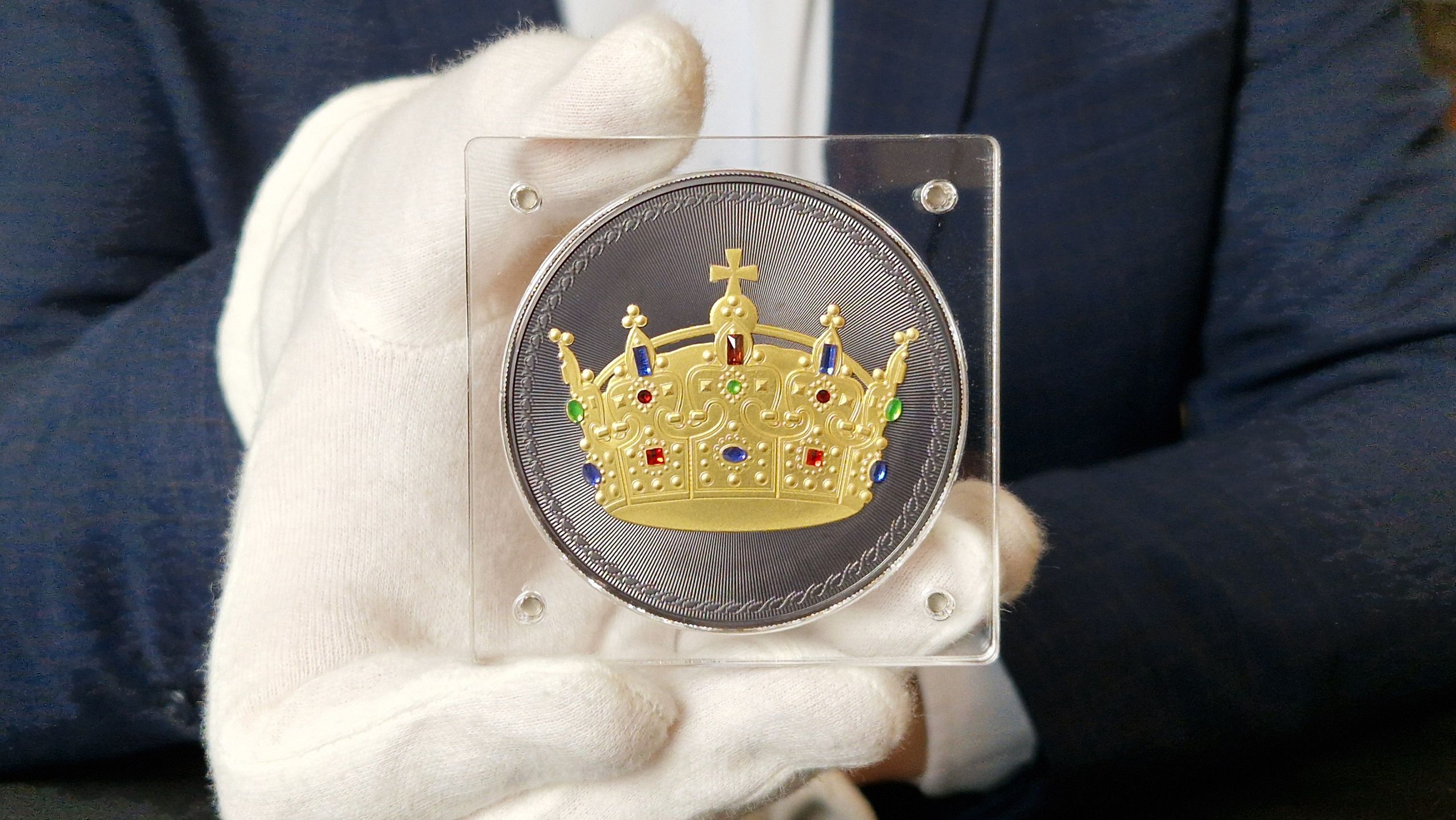  Korona Chrobrego na monecie (fot. Skarbnica Narodowa)