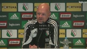 Trener Legii: Gdyby nie reforma ekstraklasy, mielibyśmy już zapewniony dublet