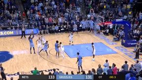 NBA. Kapitalny finisz i rzut na zwycięstwo Crowdera! Grizzlies pokonali Nets w ostatnich sekundach