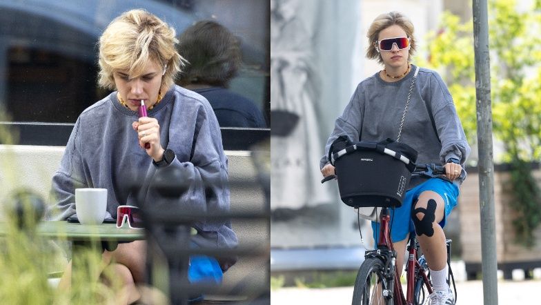 Helena Englert "przyłapana" na mieście