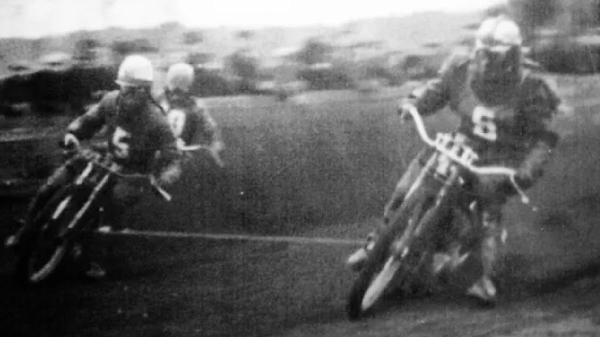 Materiały prasowe / Archiwum Stefana Smołki / Na zdjęciu: początki żużla w Rawiczu