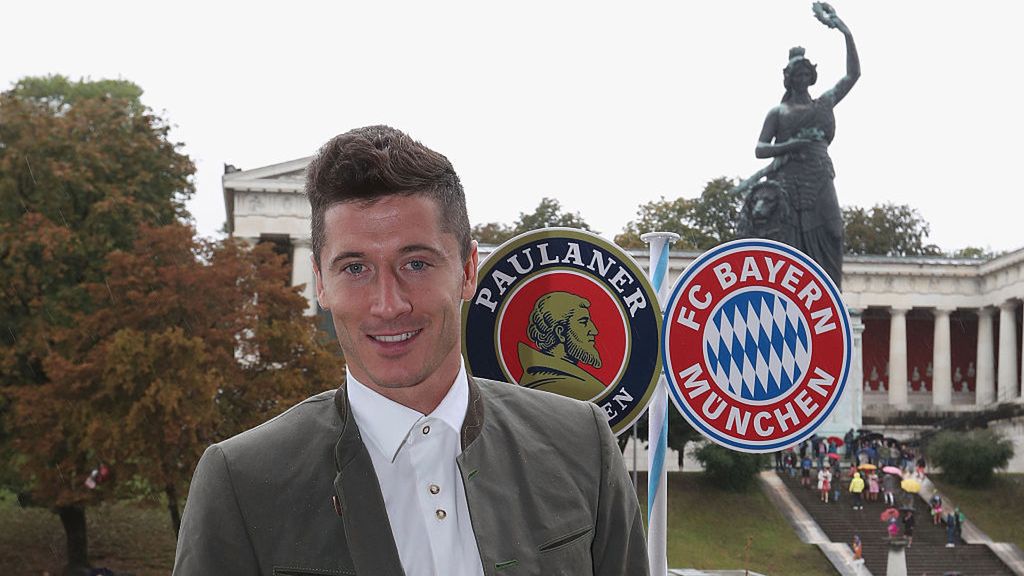 Getty Images / Alexandra Beier/Bongarts/ / Na zdjęciu: Robert Lewandowski