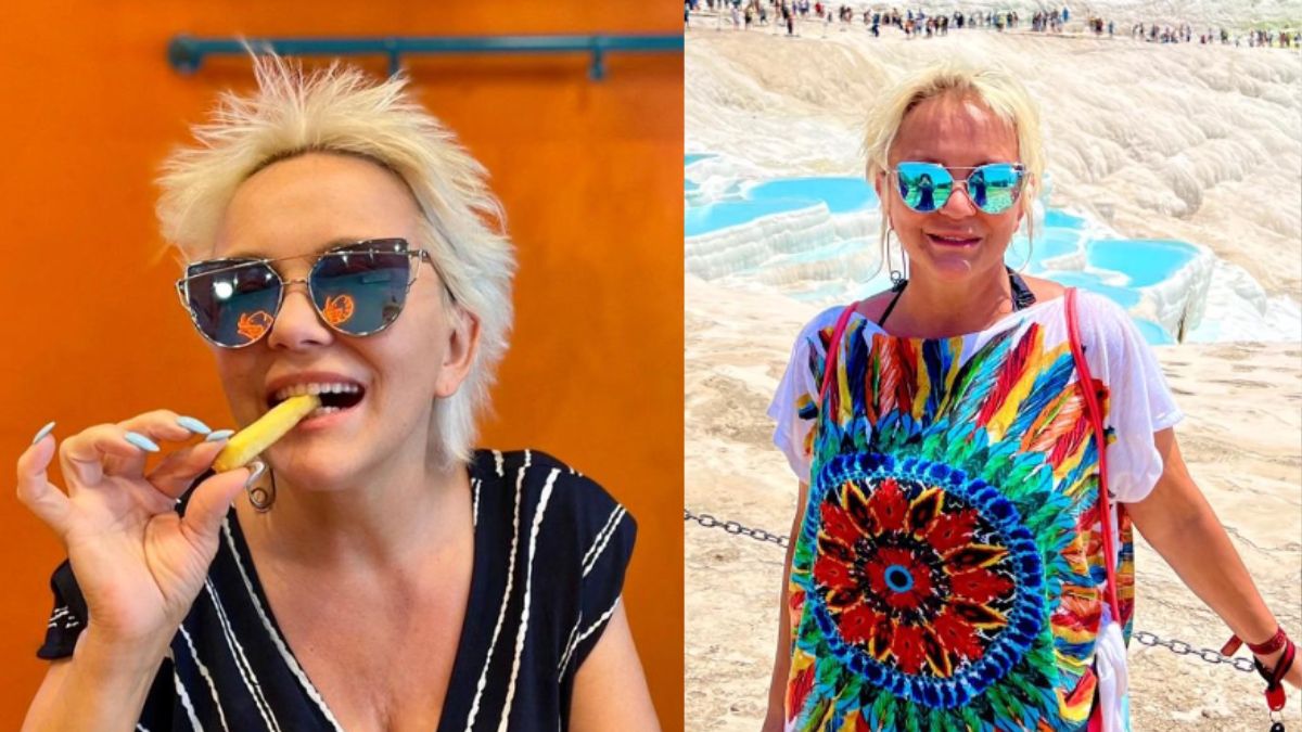 Małgorzat Ostrowska zaraża pozytywną energią 