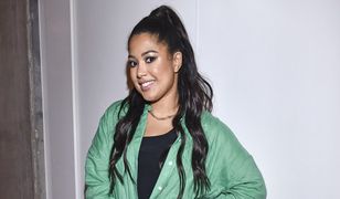 Patrycja Kazadi miała na sobie tylko mokry strój kąpielowy. Dekolt robi wrażenie