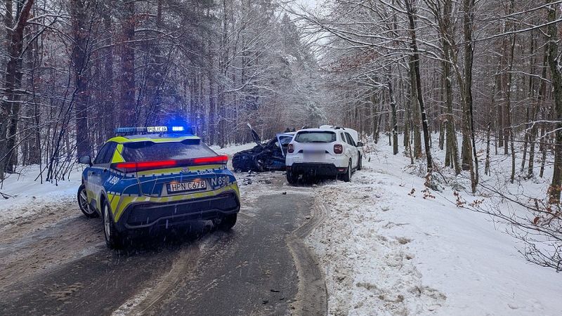 Sprawca wypadku w Cewicach zbiegł