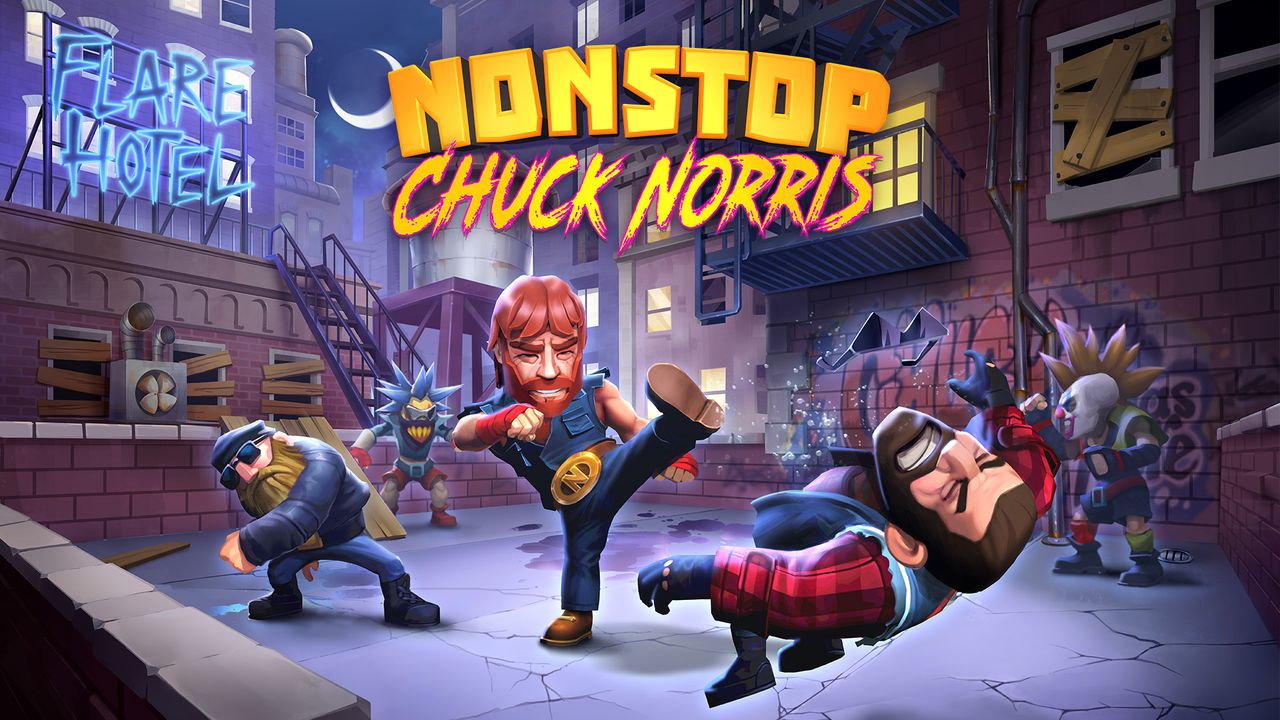 Chuck Norris ma swoją własną grę! Co kryje się za Nonstop Chuck Norris?