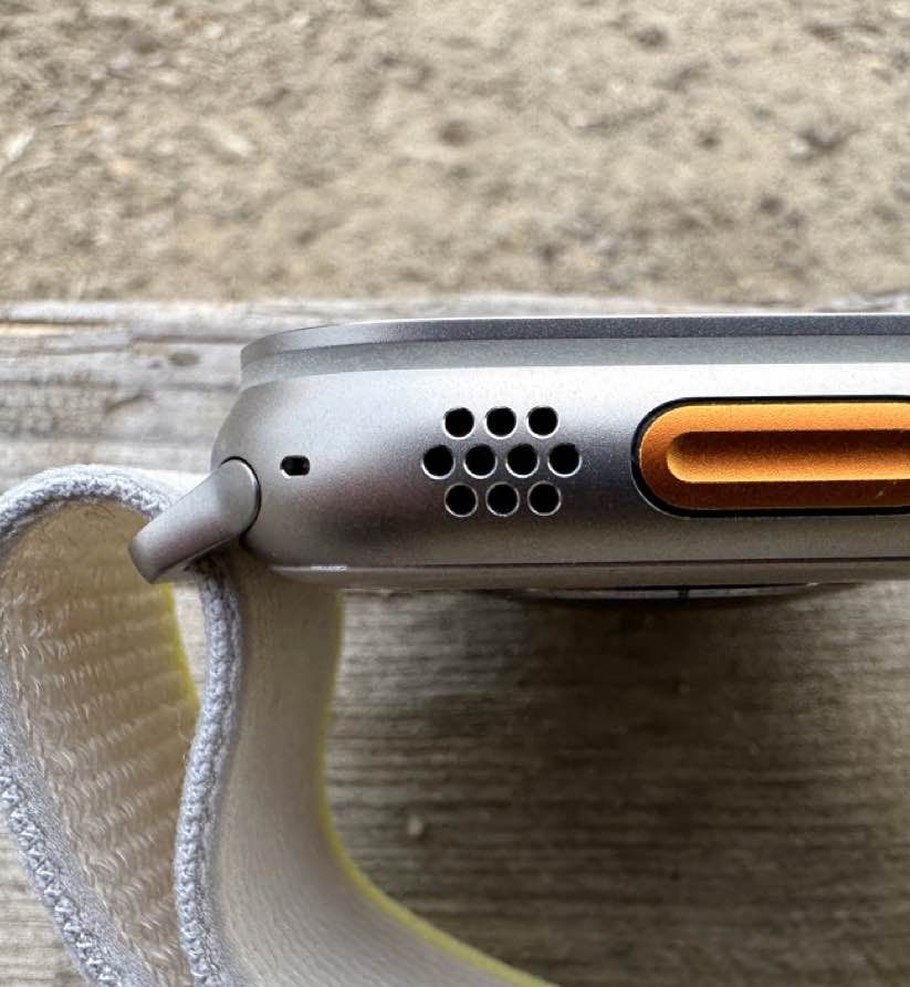 Apple Watch ultra głosnik